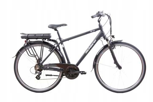 Rower elektryczny F.lli Schiano e-ride 49 cm czarny 28" 250 W 21 biegów