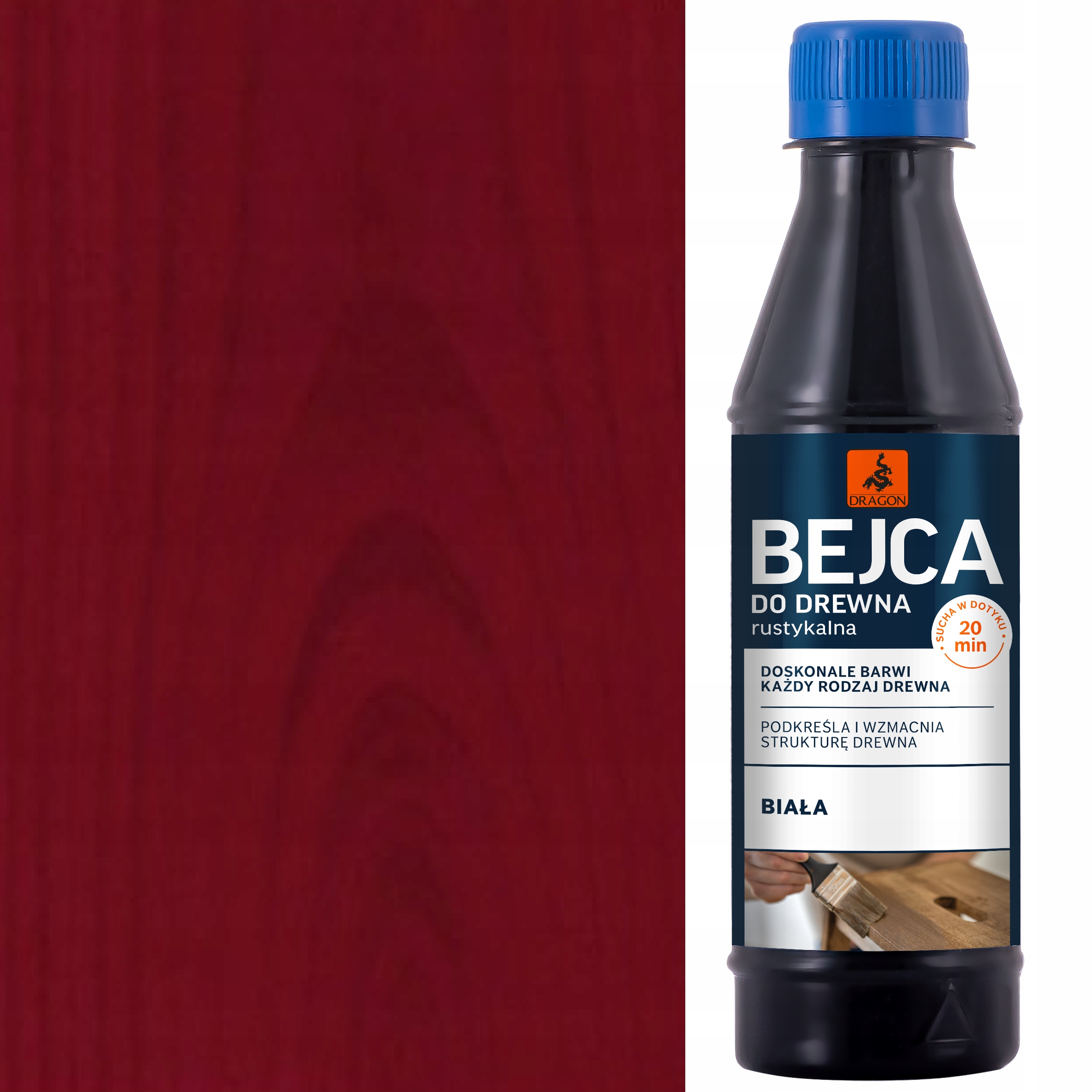 

Dragon Bejca Do Drewna Rustykalna 0,2 L Wiśnia