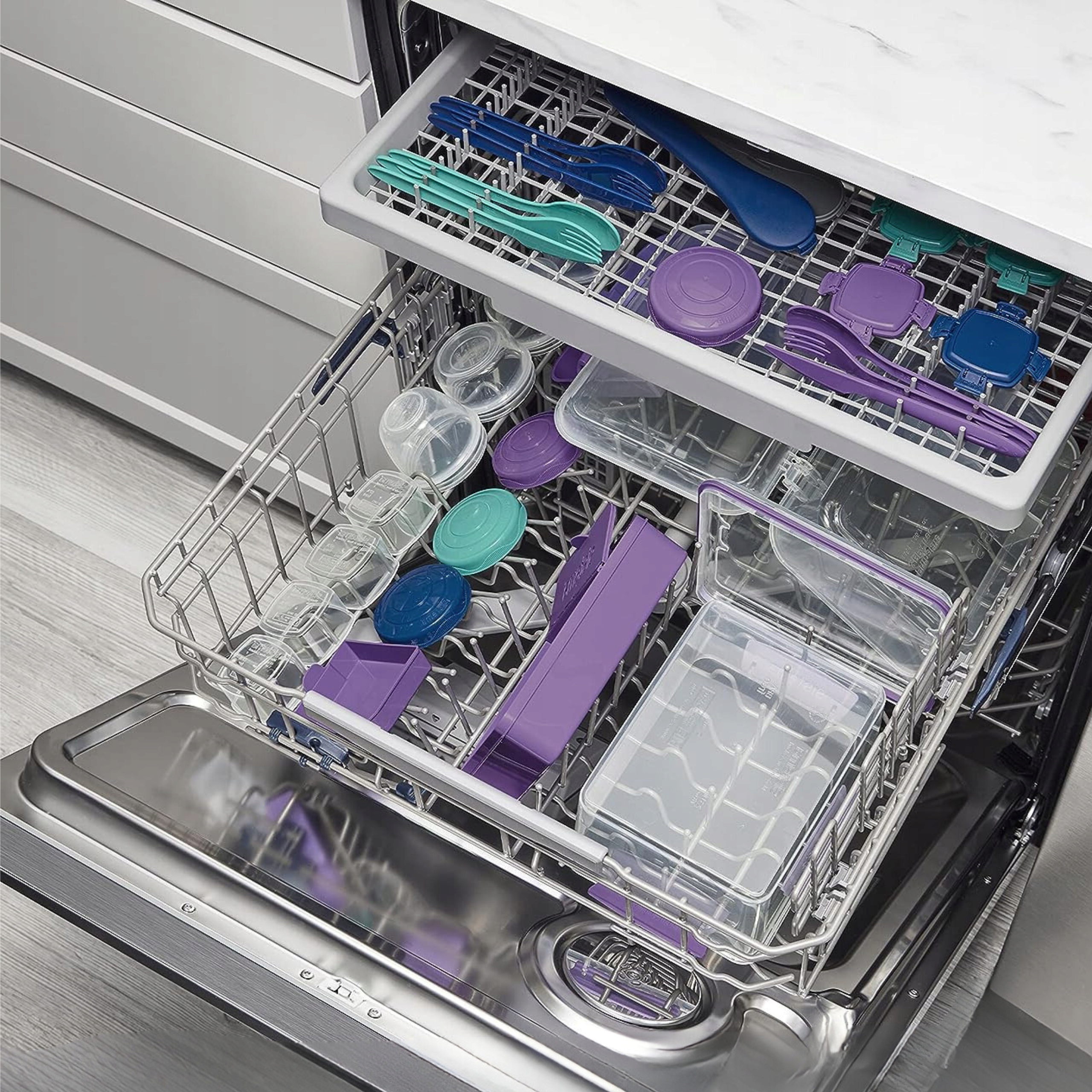 ŚNIADANIÓWKA SISTEMA LUNCHBOX POJEMNIK BOX BENTO 1250 ml Z PRZEGRÓDKAMI SOS Marka Sistema