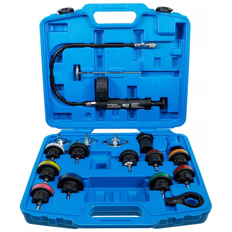 Přístroj pro odšťavňovače chladicího systému 18 ks Bgs 8027