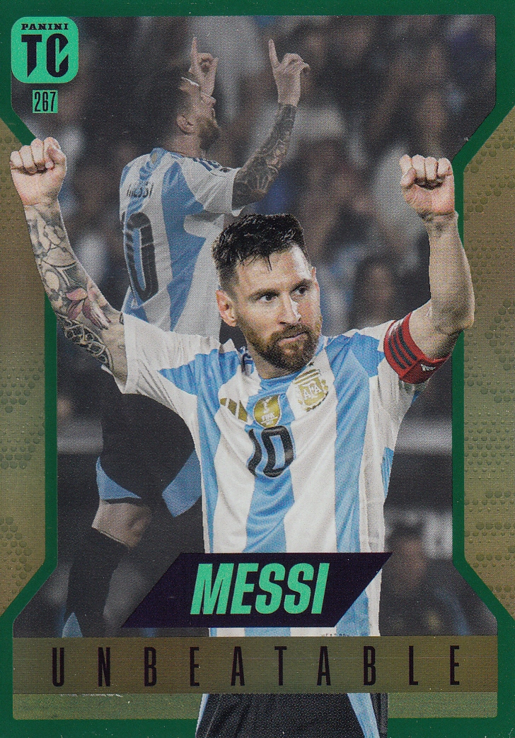 Fifa Top Class 2025 Rare Unbeatable parallel Green 267 Messi Argentyna