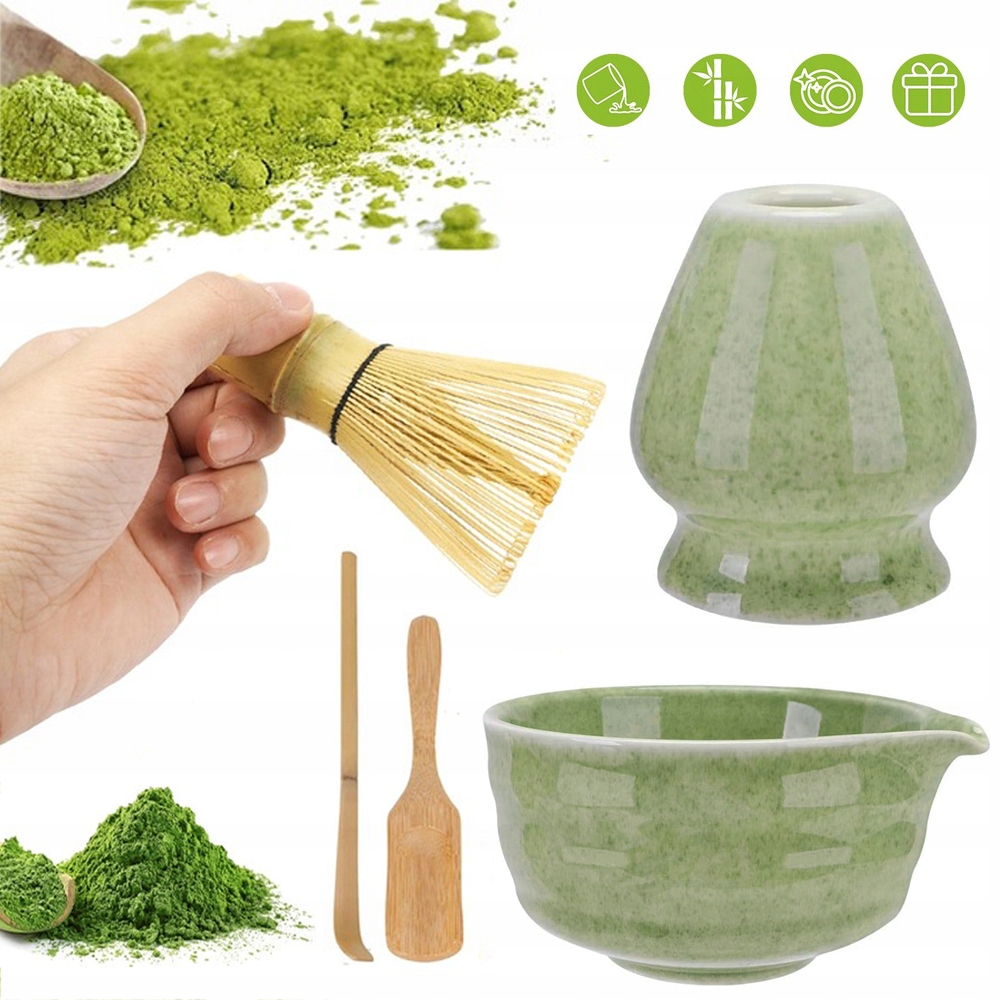 5DÍLNÁ Sada Na Čaj Matcha, Šlehací Metly Na Čaj Matcha, Metly