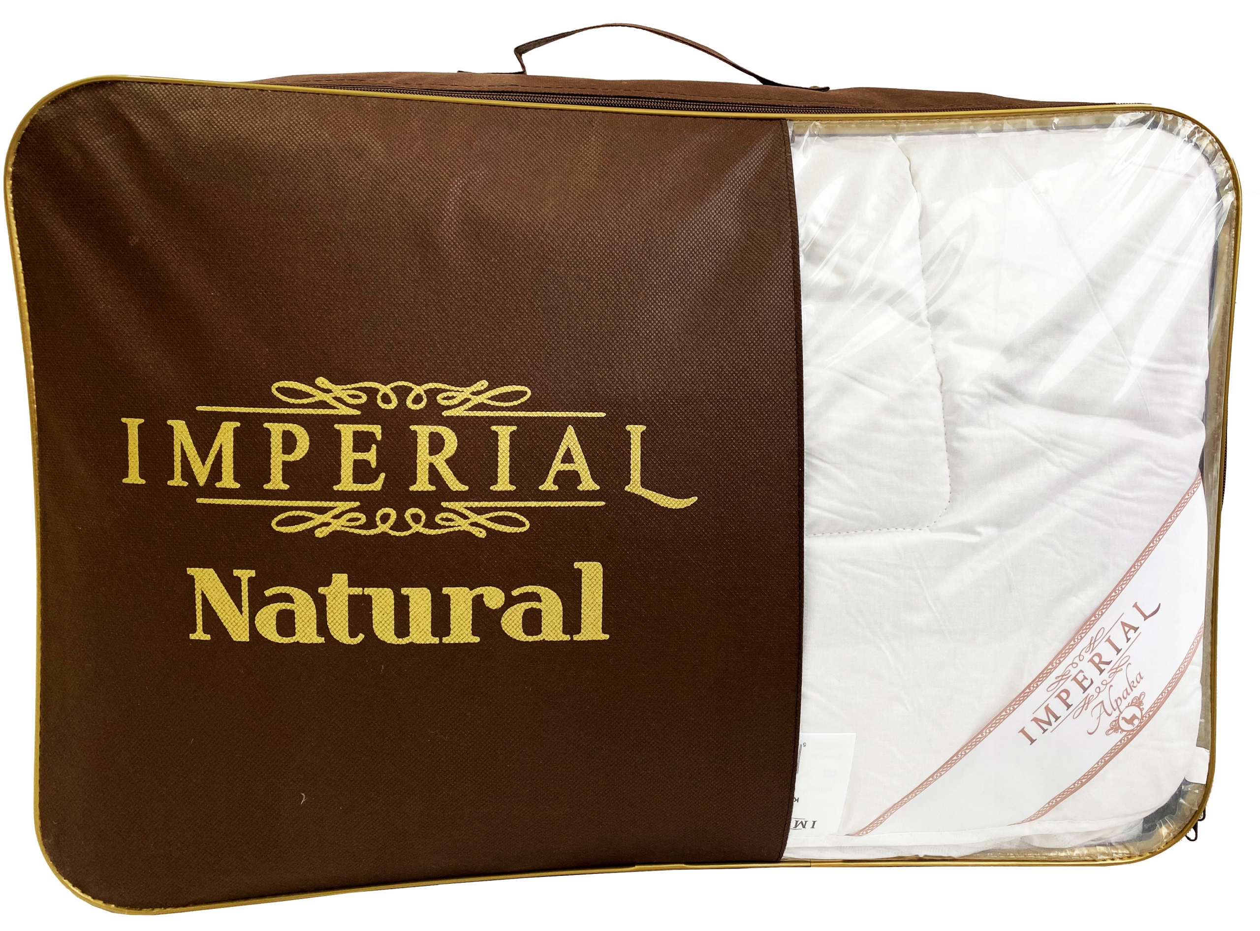 

Kołdra 160x200 zimowa Imperial wełna Alpaka ciepla