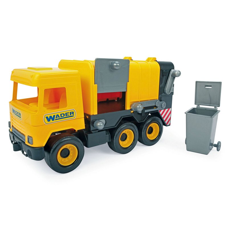 

Middle Truck Śmieciarka Żółta 43 CM, Wader 32123