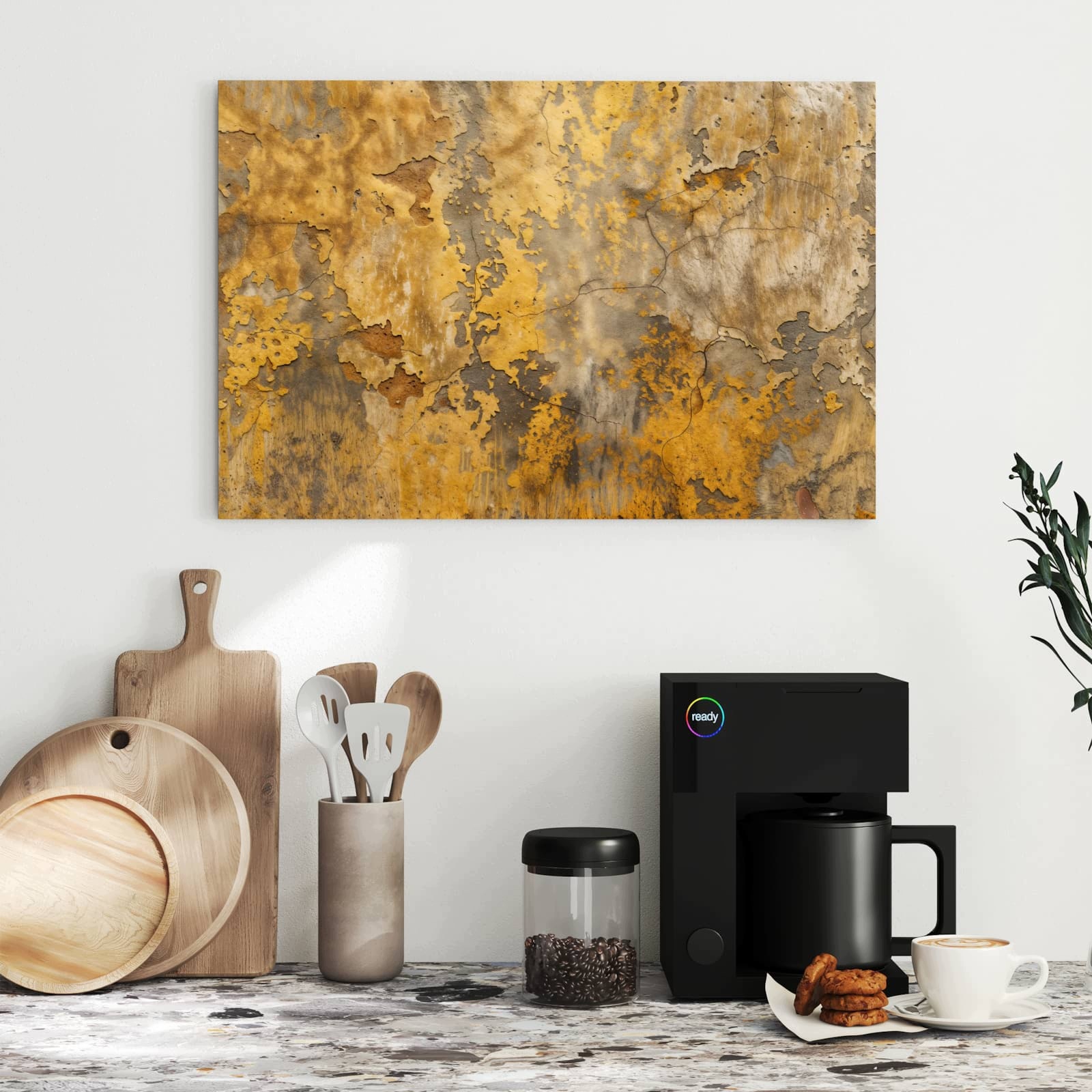 Magnetická tabule Zvětralé Stěna s cegly 60 × 40 cm