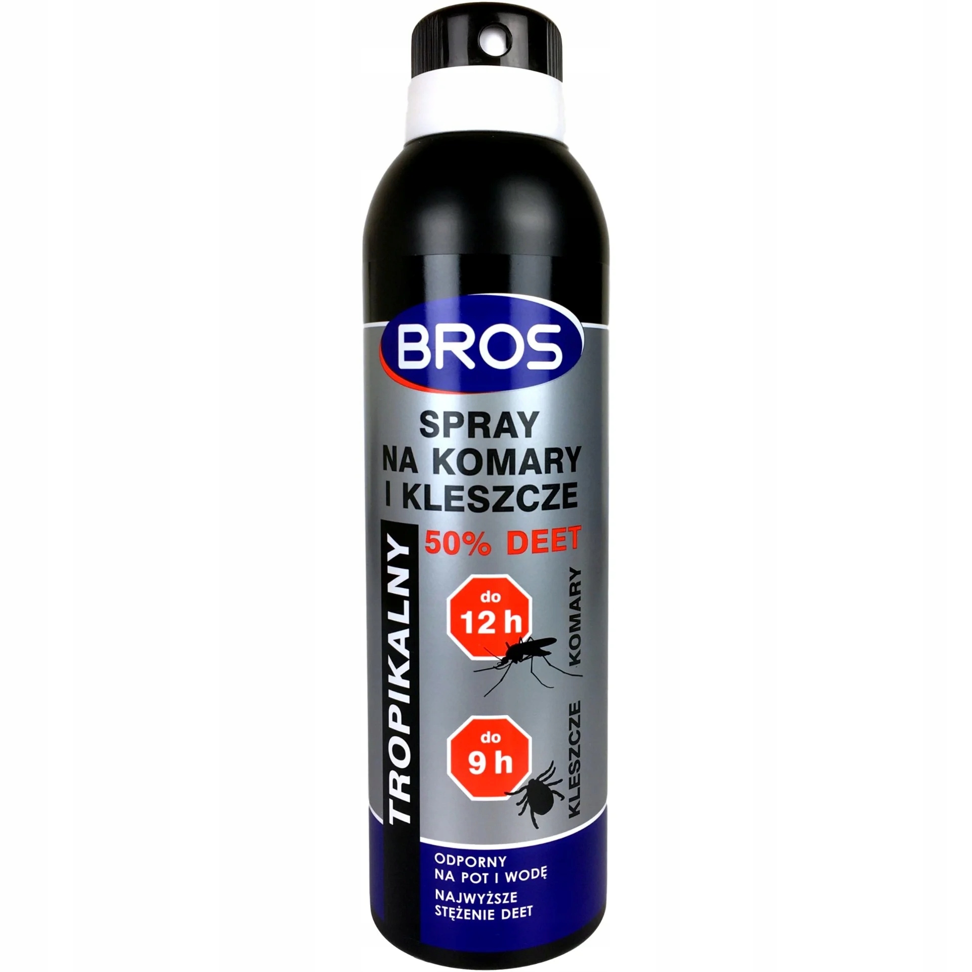 Spray Na Komary Kleszcze Tropikalny 50% Deet 180ML