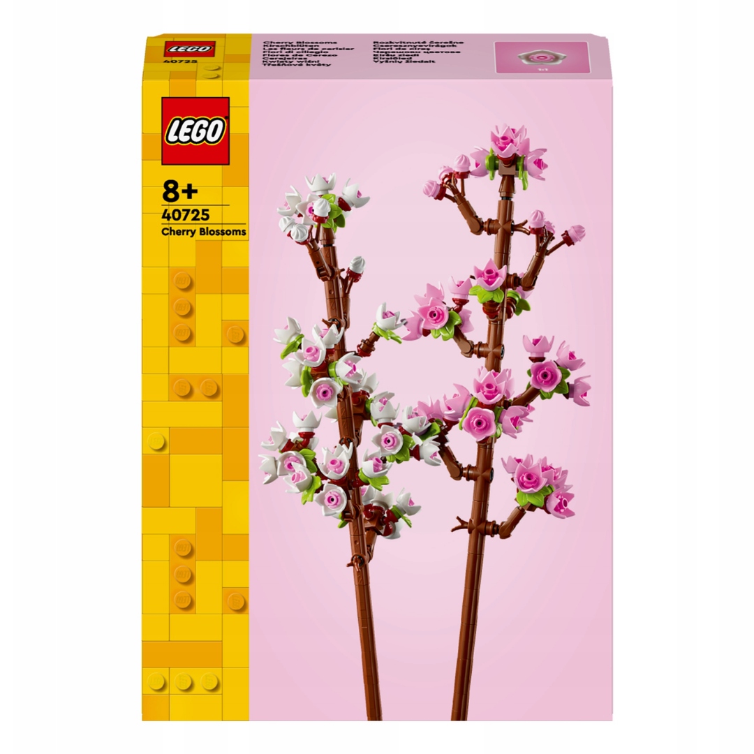 LEGO ICONS KWITNĄCA WIŚNIA KWIATY 40725 Marka LEGO