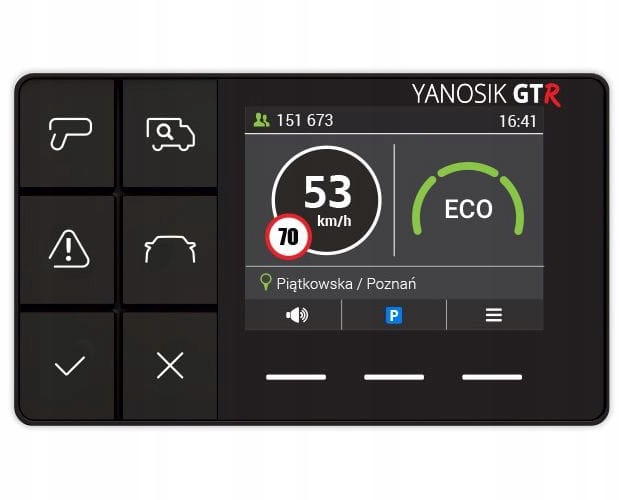 YANOSIK GTR PAKIET PRESTIGE + ROK ABONAMENTU + UCHWYT MAGNETYCZNY + KUBEK Model GTR