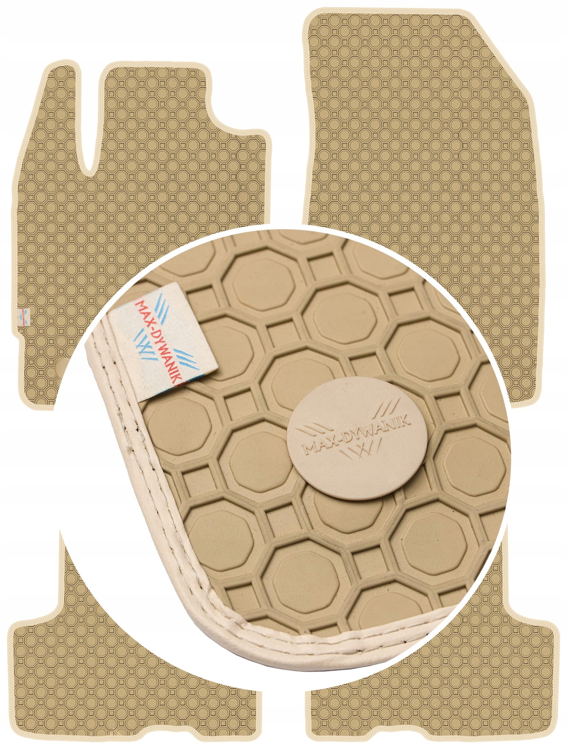 Dacia Duster II 2018 Koberce Béžové