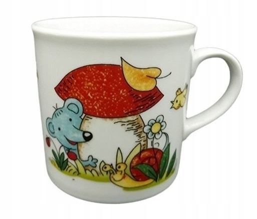 

Lubiana Kubek 250 ML Dla Dziecka Dziecięcy Grzybek