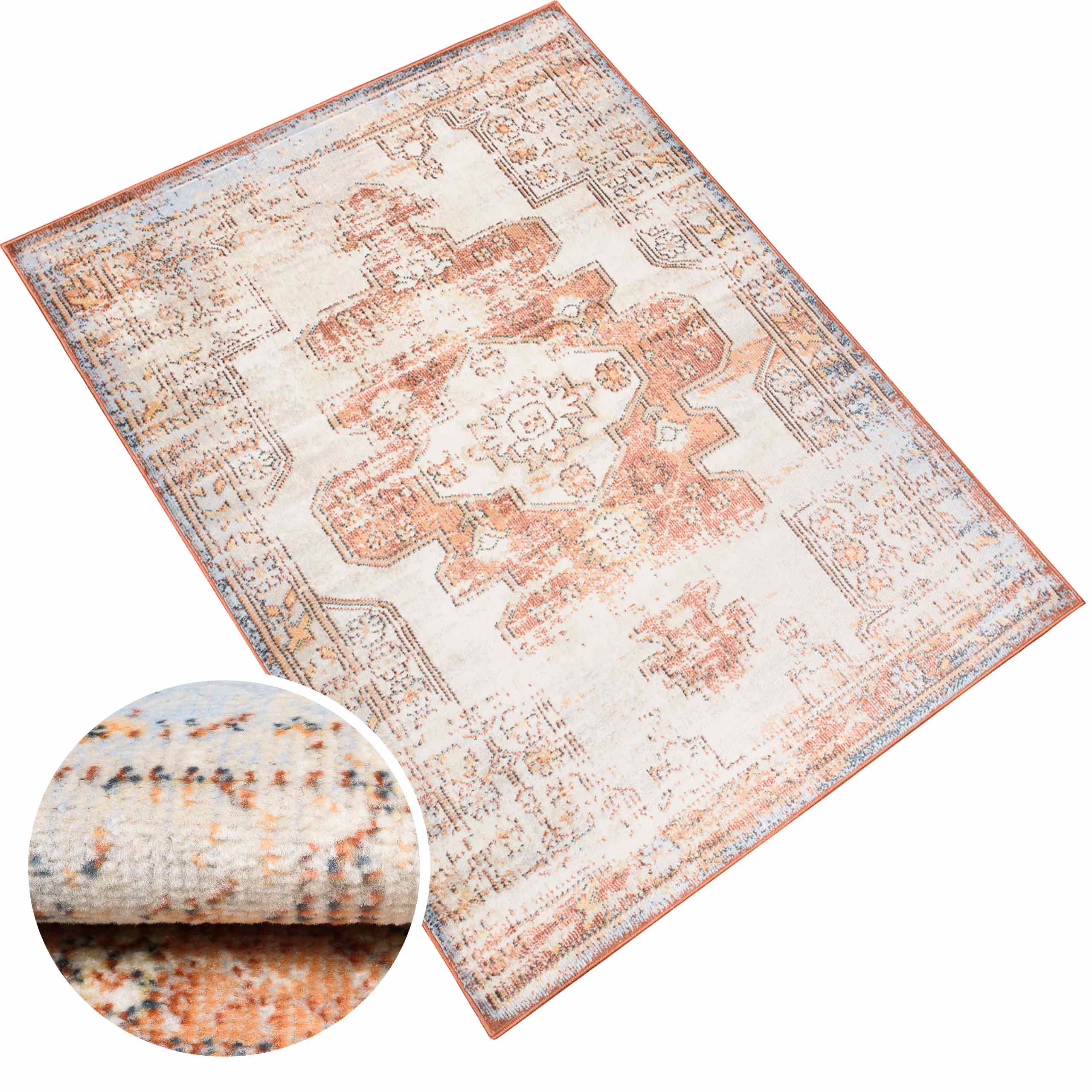 

Dywan do Salonu Vintage Pers 120x170 postarzany