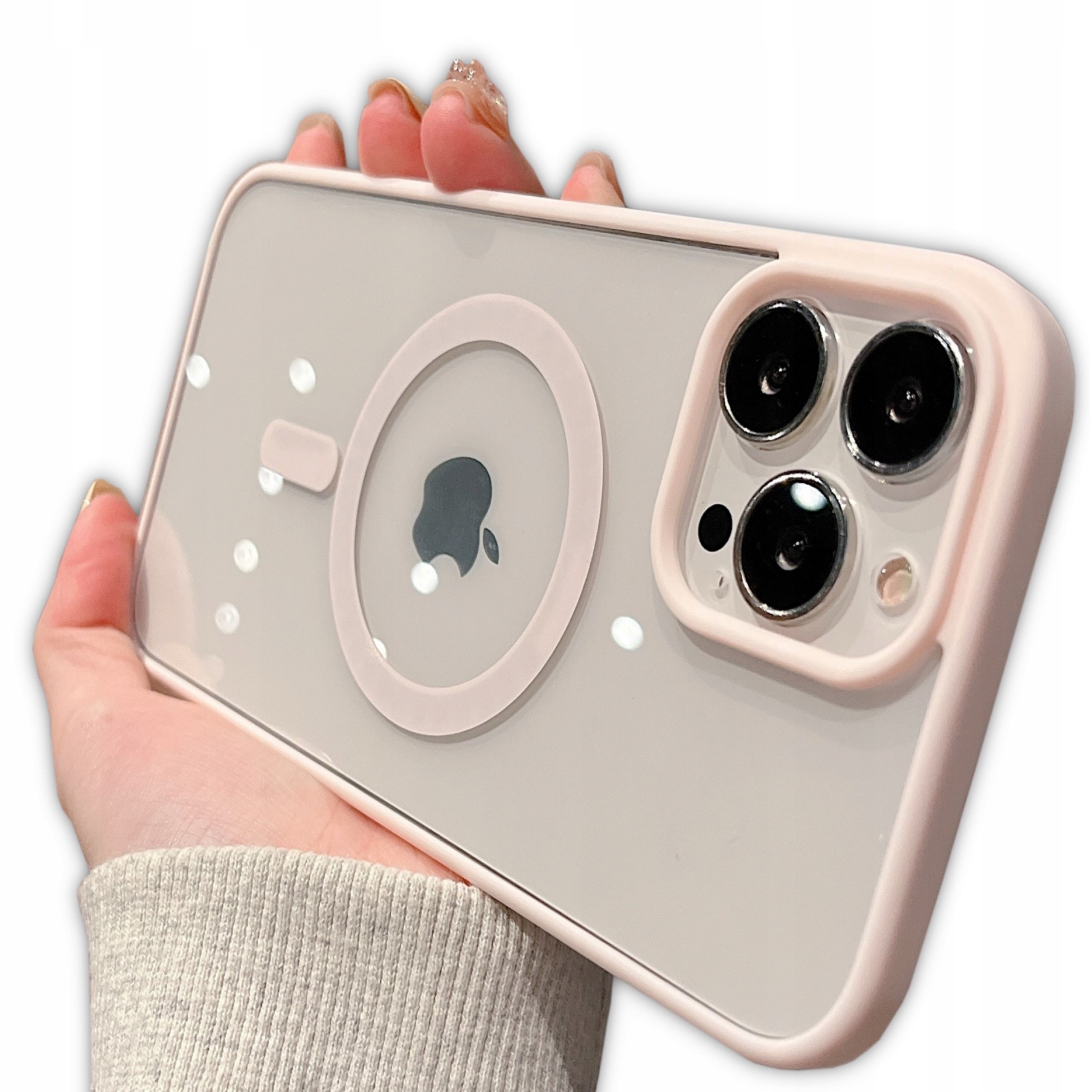 

Etui Obudowa Do Iphone 14 Pro Max Magsafe Różowy