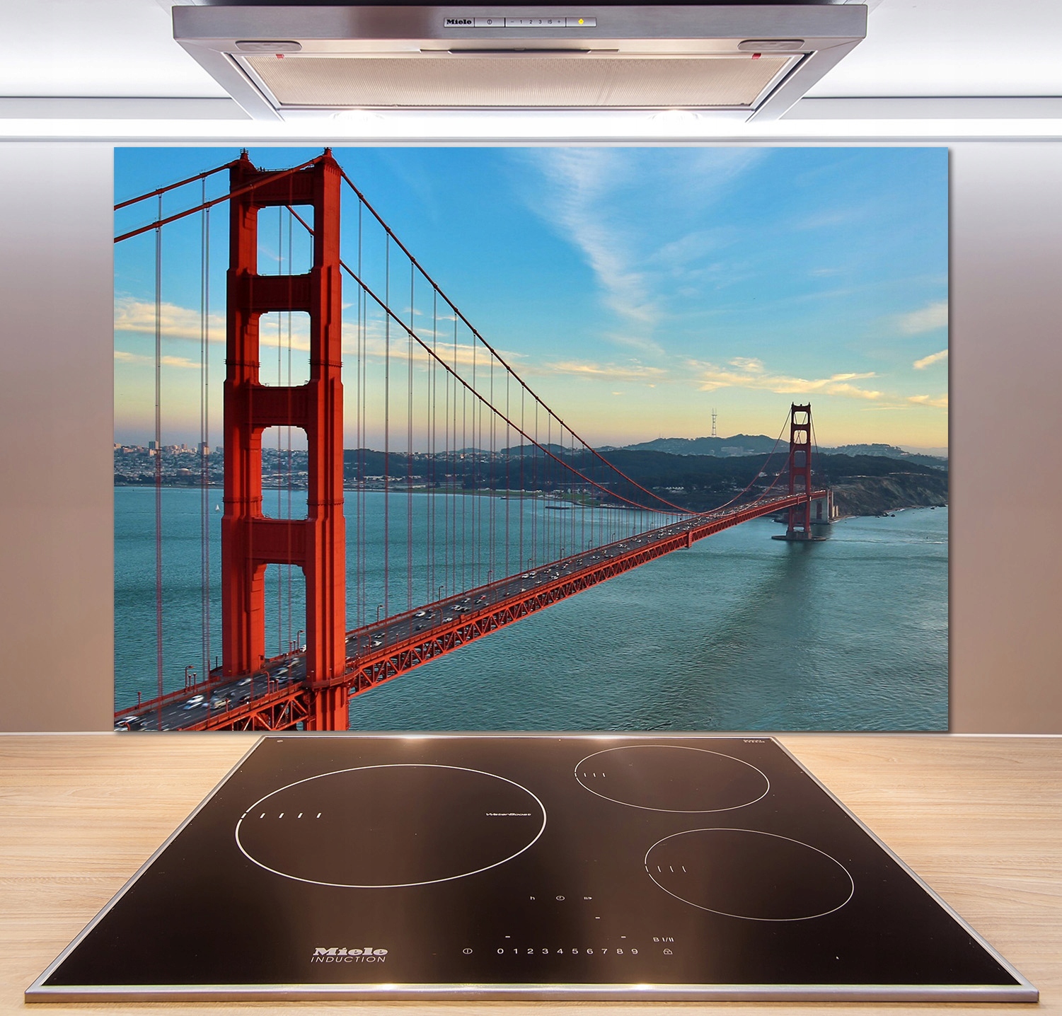 

Panel do kuchni Most San Francisco 100x70 + Klej