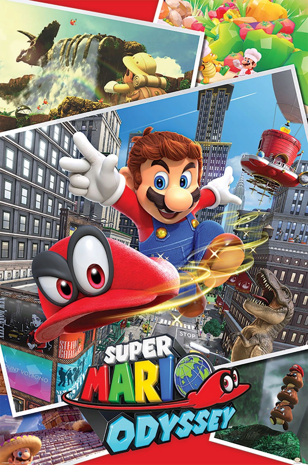 

Plakat dla dzieci Mario Odyssey 61x91,5 cm