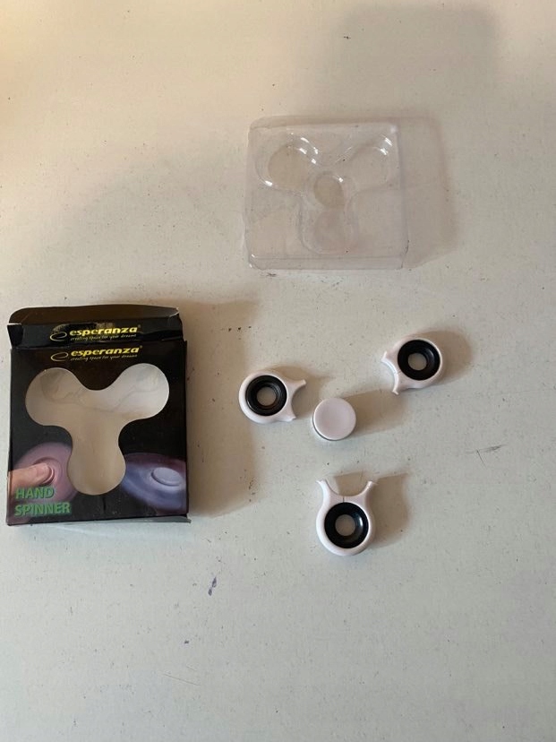 ESPERANZA HAND SPINNER BIAŁY ETF101W USZKODZONY