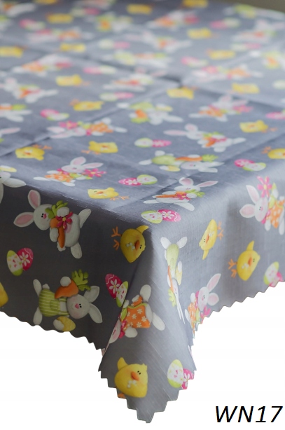 OBRUS Wielkanocny WIELKANOC Świąteczny 120x120 WN Szerokość produktu 120 cm