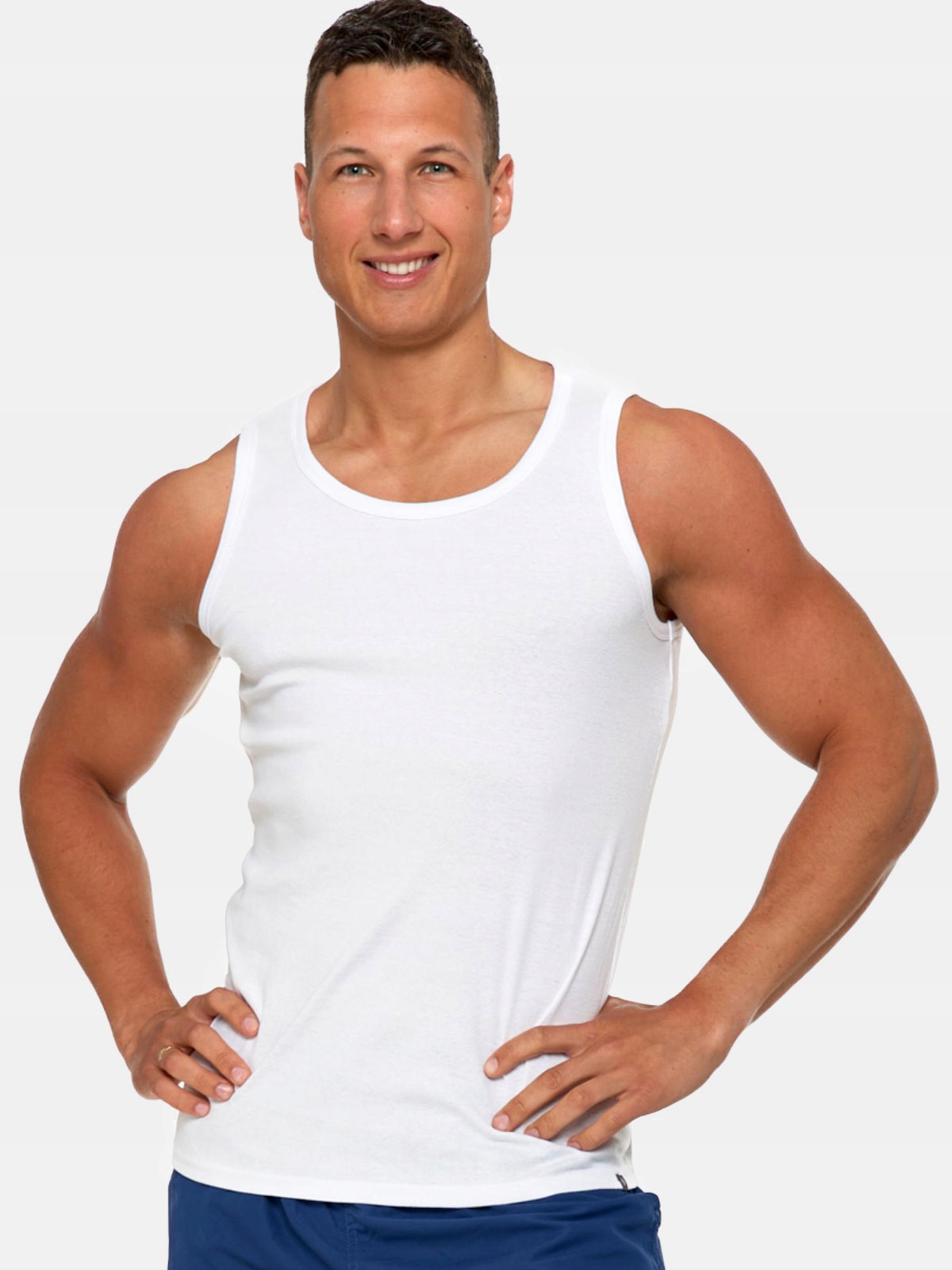 PODKOSZULKA KOSZULKA MĘSKA 100% BAWEŁNA GŁADKA L Moraj EAN (GTIN) 5901165323315