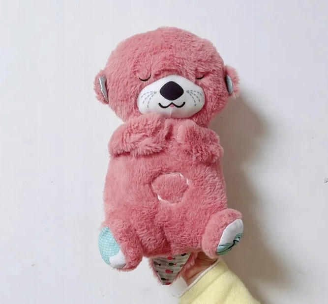 PRZYTULANKA MASKOTKA WYDRA SZUMIĄCA USPOKAJACZ SZUMIŚ ODDYCHAJĄCA WYDRA Marka inna