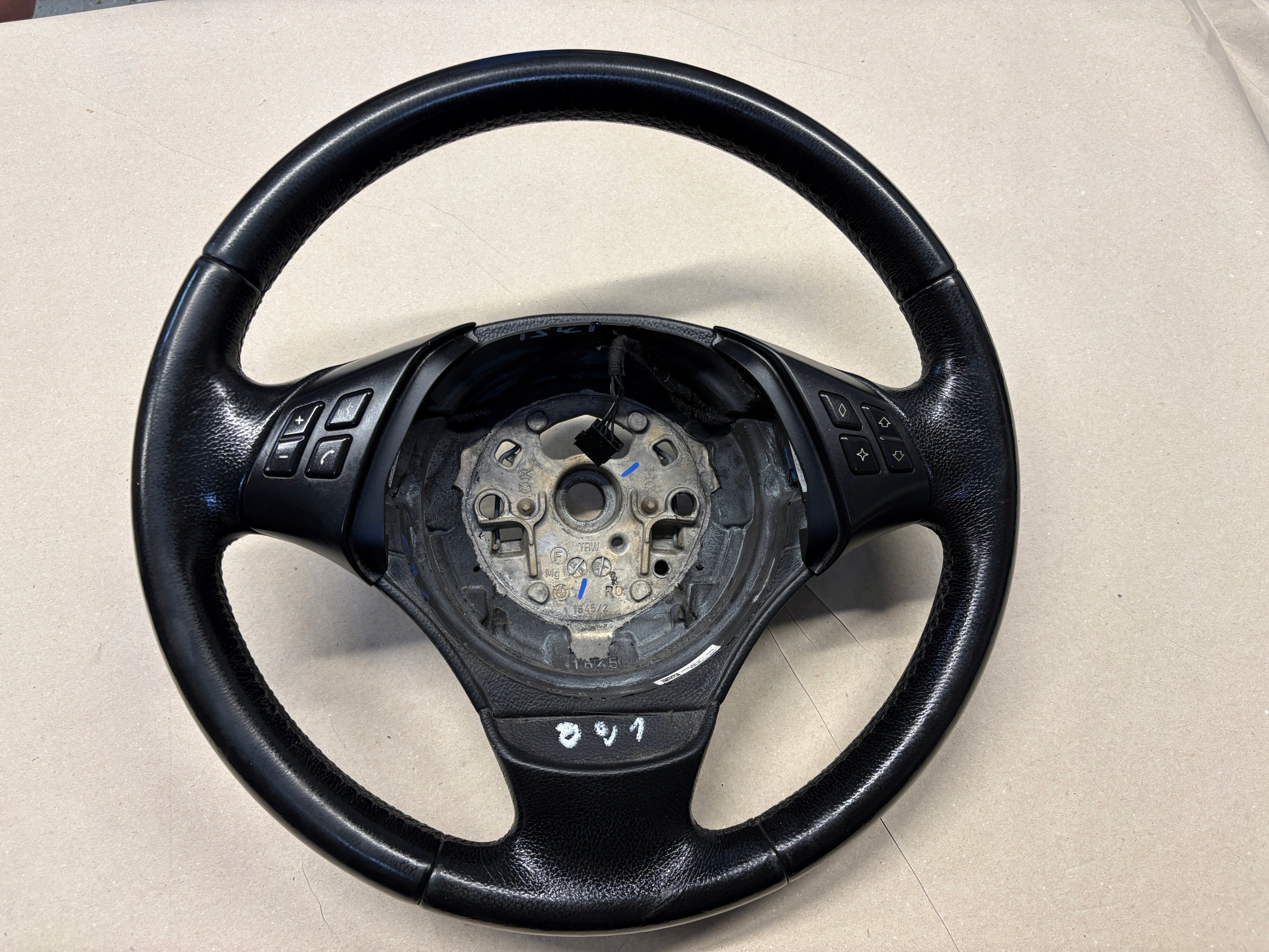 BMW E91 lenkrad MULIFUNKCJA Leder 6764548