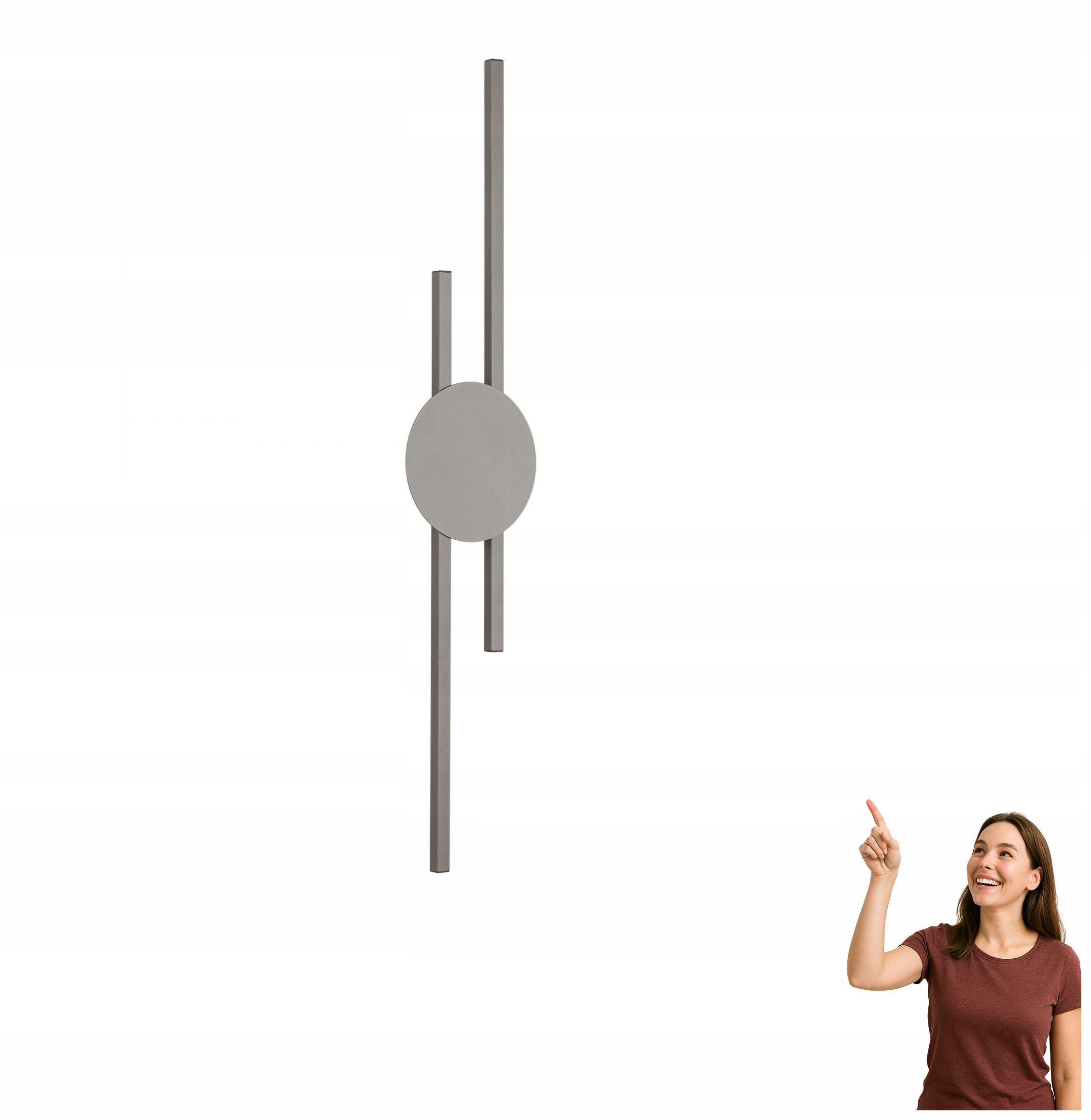 Led nástenné svietidlo 32W Java New Brown Tk Lighting