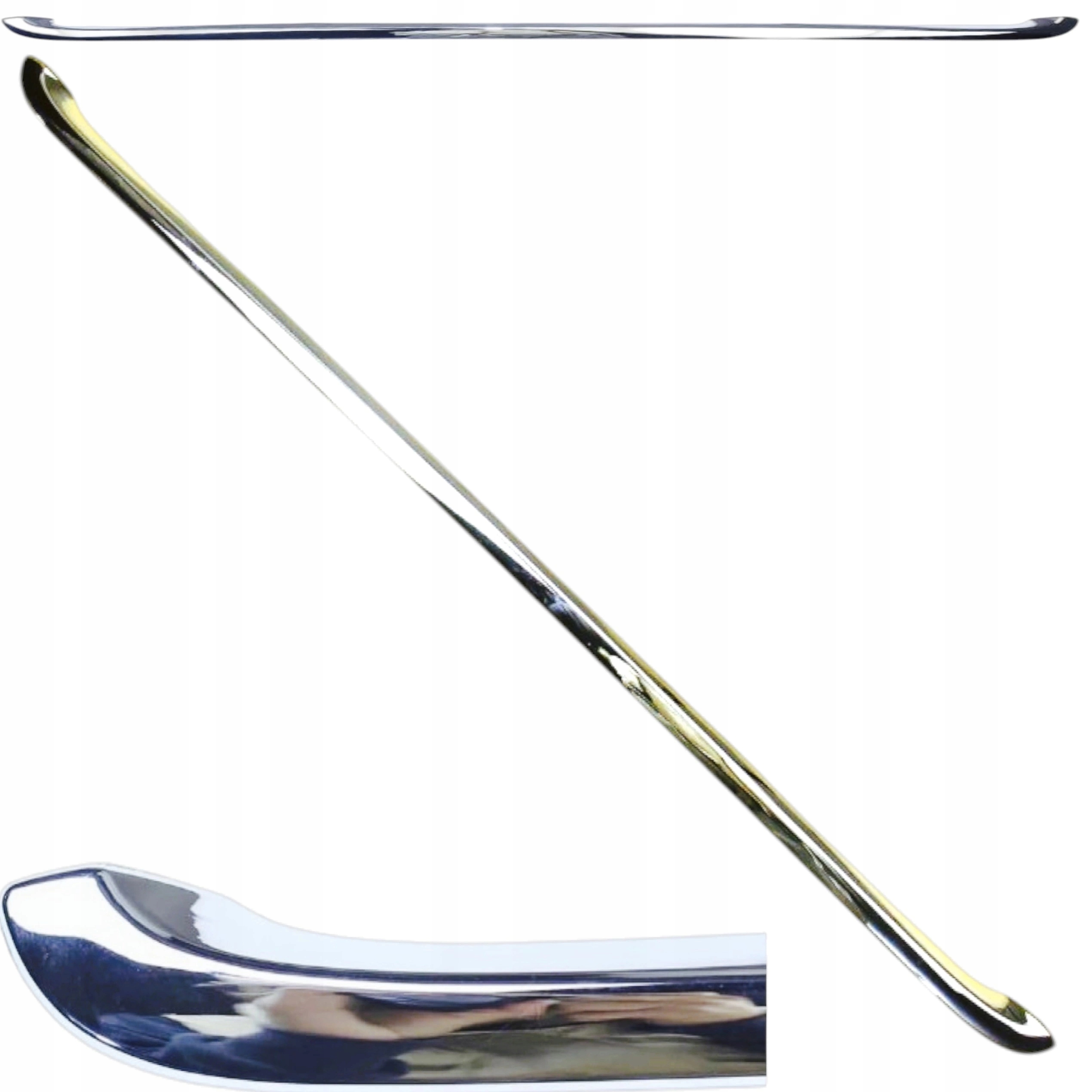 Volvo XC60 2008-2013 Lišta dekor kapoty motoru Chrom lesk