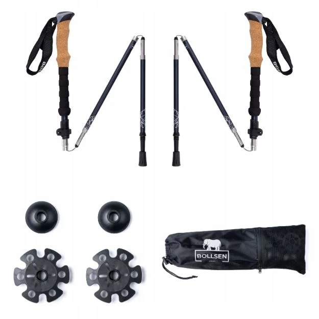 Bollsen Expedition Pro, Składane kijki trekkingowe na Twoją podróż