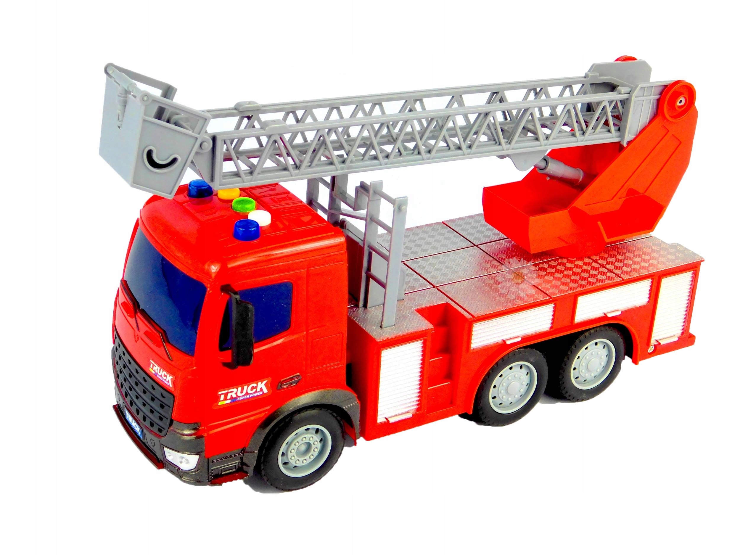 Авто ПОЖАРНАЯ МАШИНА Пожарная служба ЗВУКИ, СВЕТИТСЯ 3+