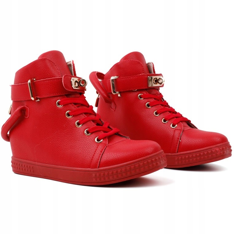 

Sneakersy botki czerwone 2 Rurik 37 Czerwony