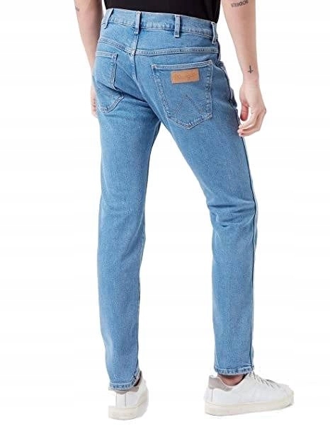 Pánské Džíny Úzké Nohavice Wrangler Bryson MID Run W14XKT30F 34/32