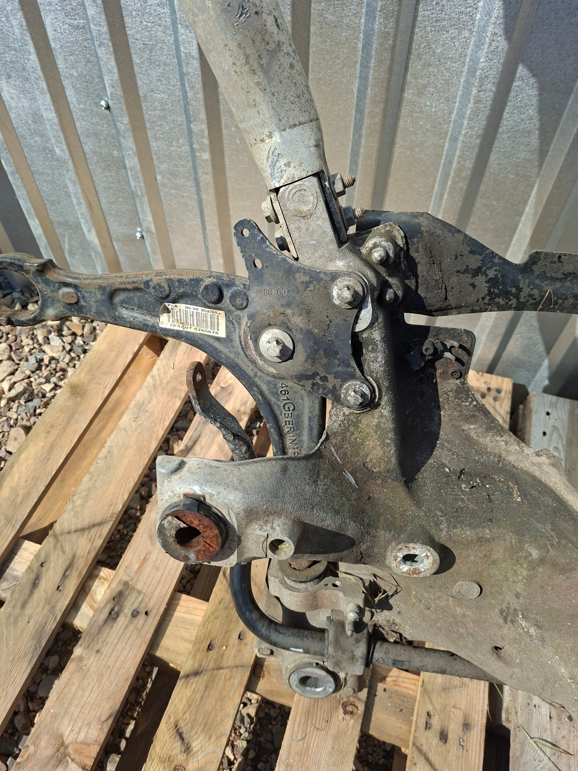 axle beam subframe axle beam PEUGEOT 407
