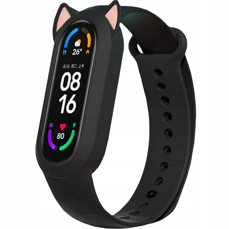 

Pasek Silikonowy Do Xiaomi MI Band 3/4/5/6/7 Kot
