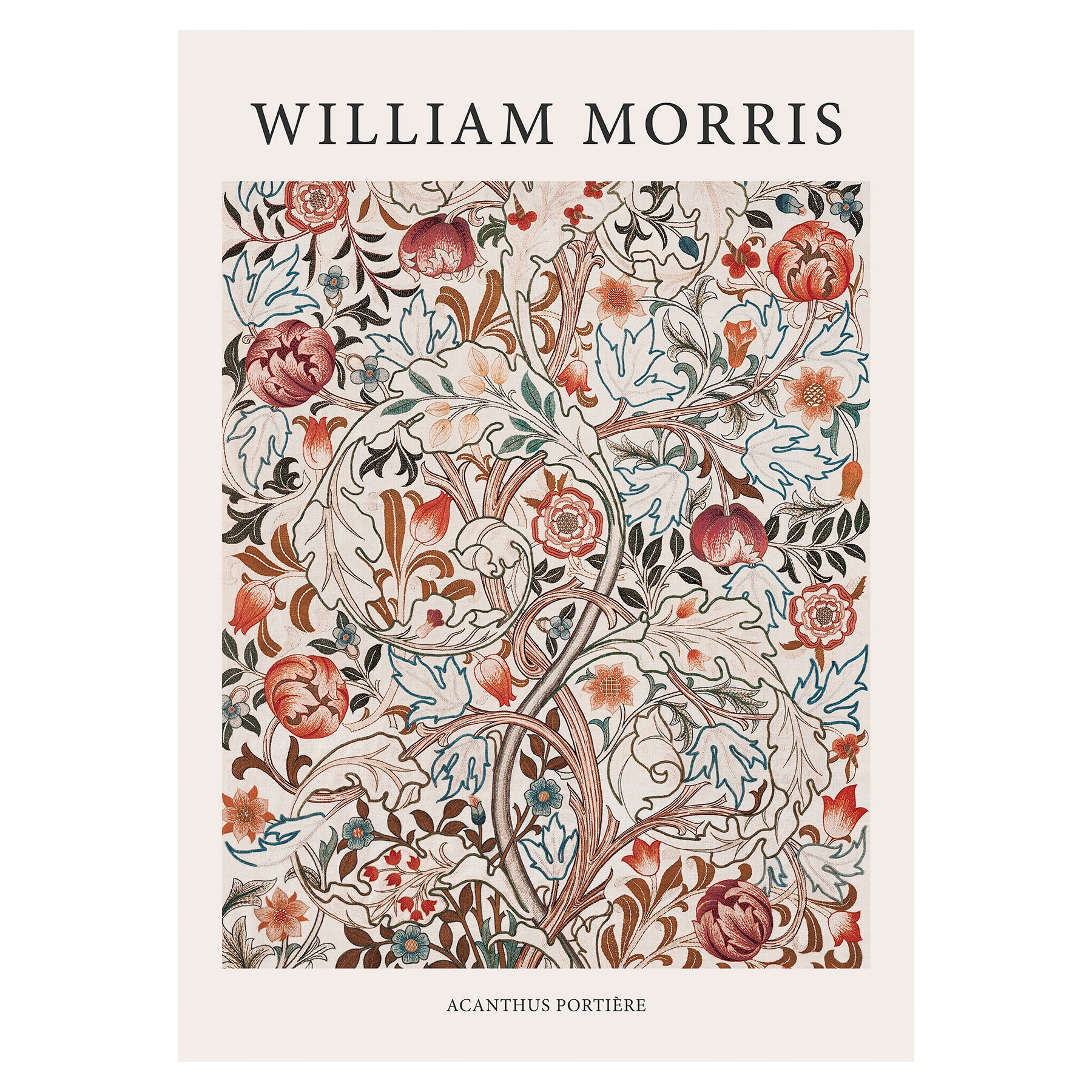 

Plakat 50x70 William Morris Acanthus Portiere