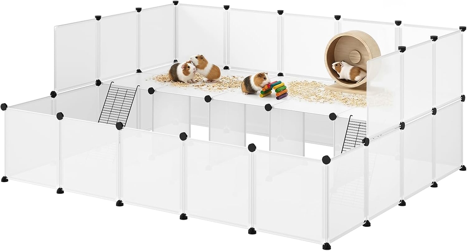Klatka dla małych gryzoni wybieg dla królika szynszyla kojec XXL modułowy