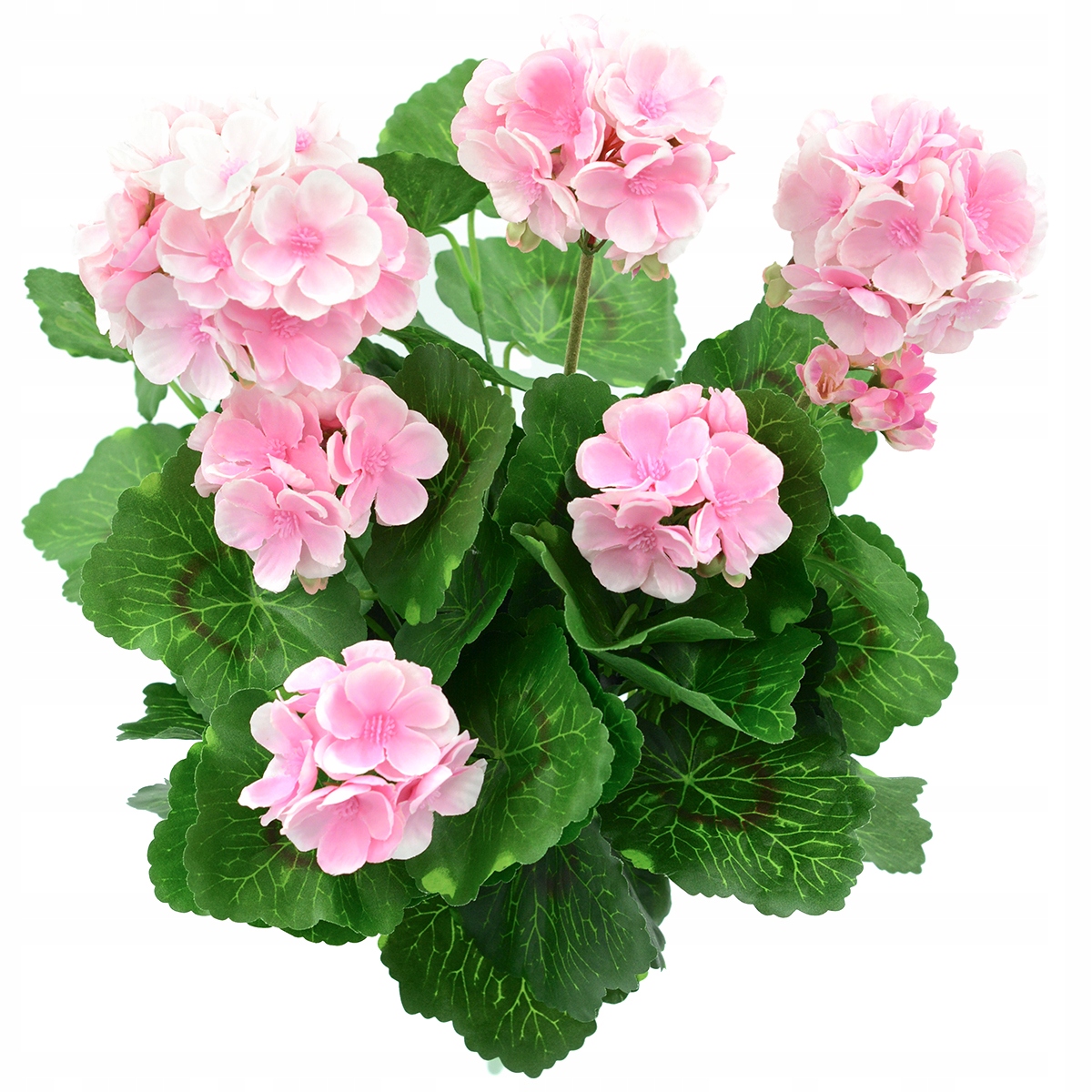 

Pelargonia Sztuczna Gęsta Gałązka Bukiet Kwiatów