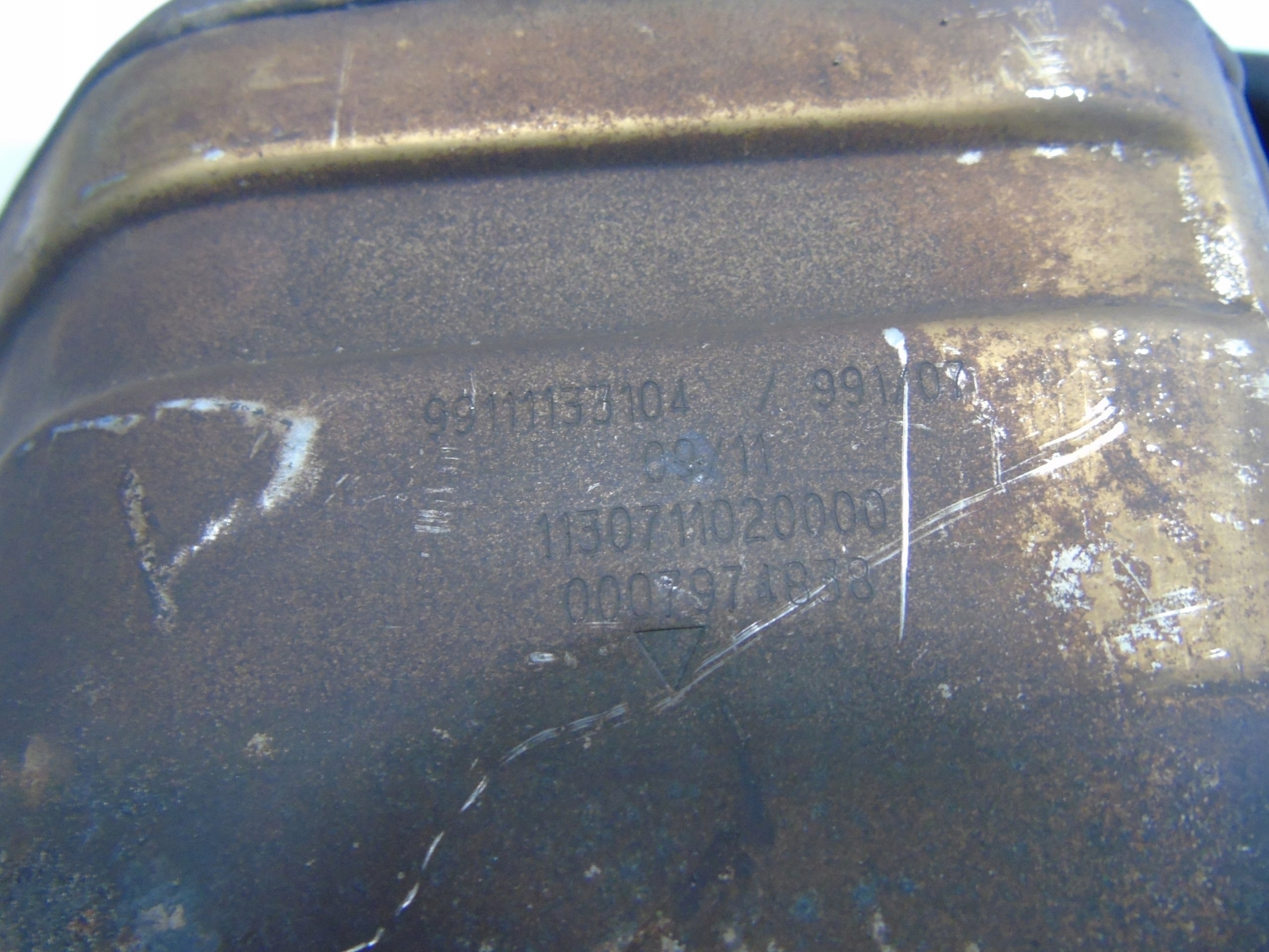 muffler, exhaust PORSCHE 911 991