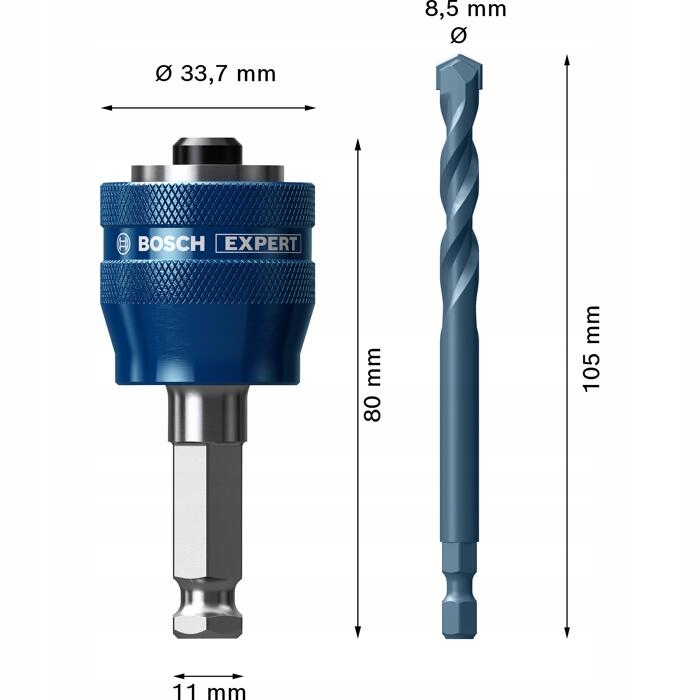 Adapter Power Change Plus „Expert” 8,5/33,7 mm Kod producenta 2608900526