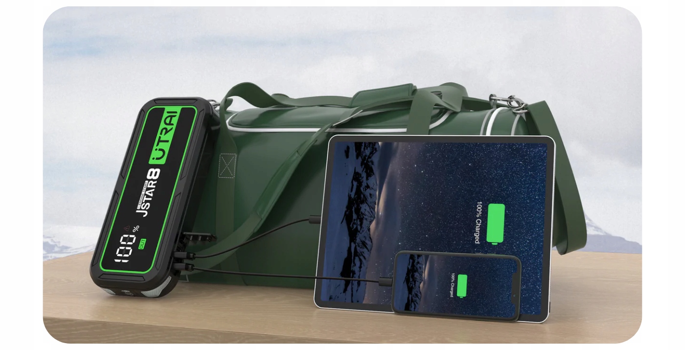 POWER BANK DO ROZRUCHU AUTA SAMOCHODU 12V3000A ZESTAW ROZRUCHOWY DO AUTA Informacje o bezpieczeństwie CE WEEE