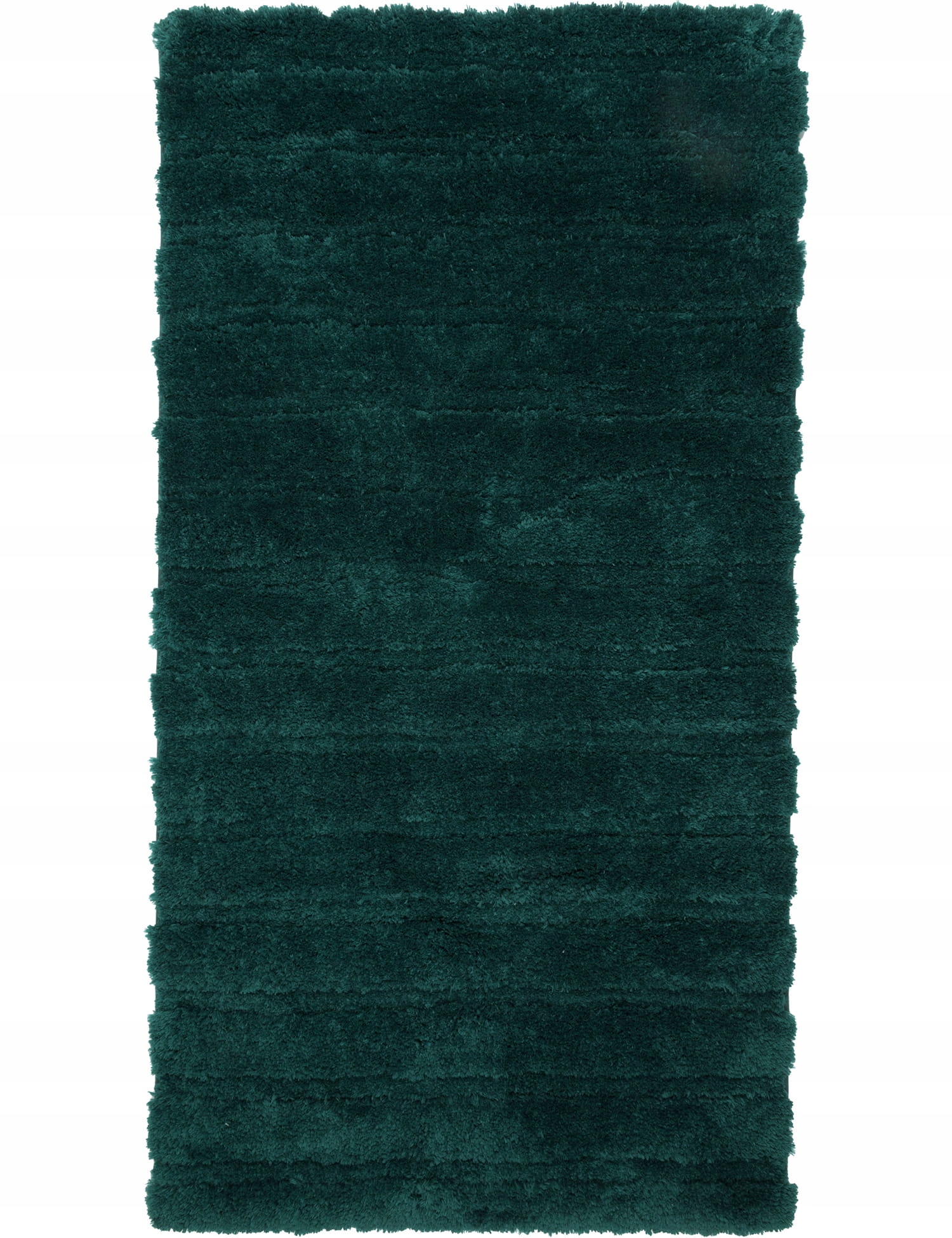 Kúpeľňový koberec Henry 80x150 cm Zelený Shaggy Protišmykový Mäkký