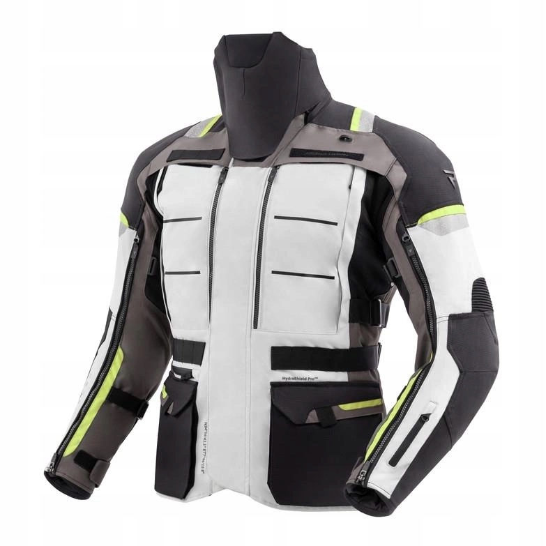 Bunda Rebelhorn Cubby V Black/grey/fluo Yellow šedá žltá fluo Darčeky