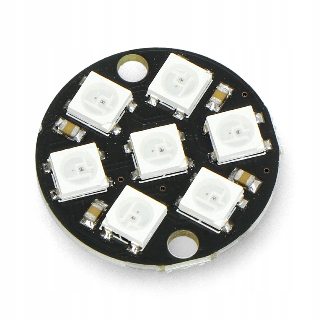 

Pierścień Led Rgb 7 x WS2812 5050