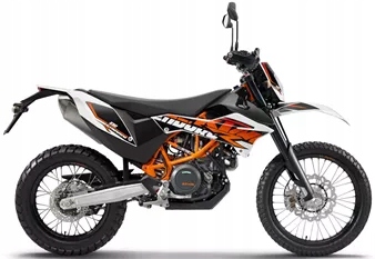 Samolepky Juula Pro Ktm Enduro R 690 2018 Bílá Poma