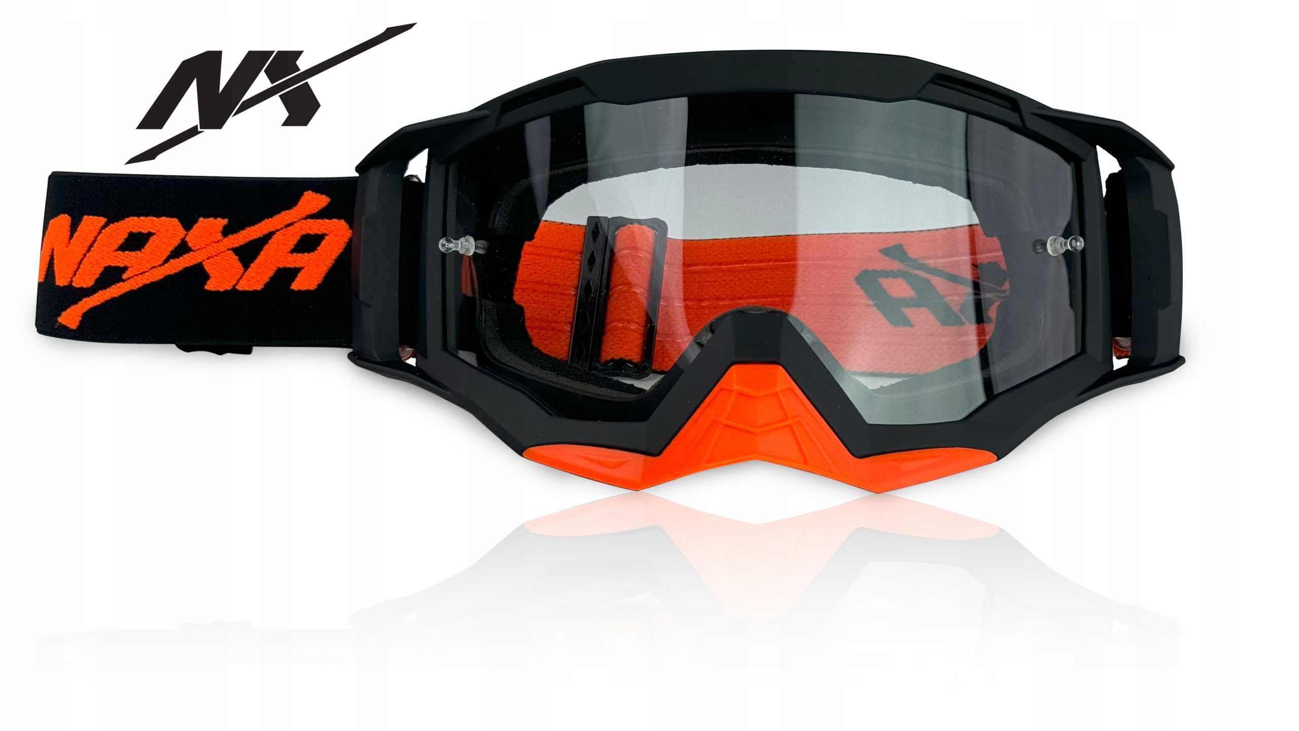 Naxa Brýle G4/C Crossové Atv Enduro Quad| Polstrování Pod Brýle| Certifikát