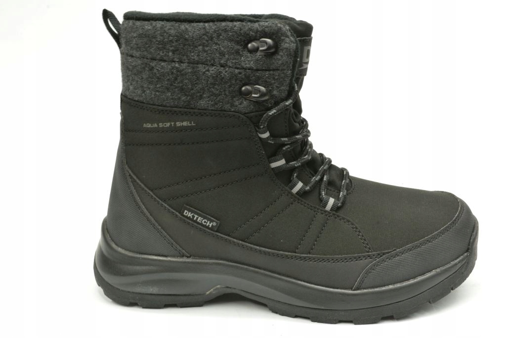 Dk 2104 dámské sněhule Softshell černé vysoké vel.