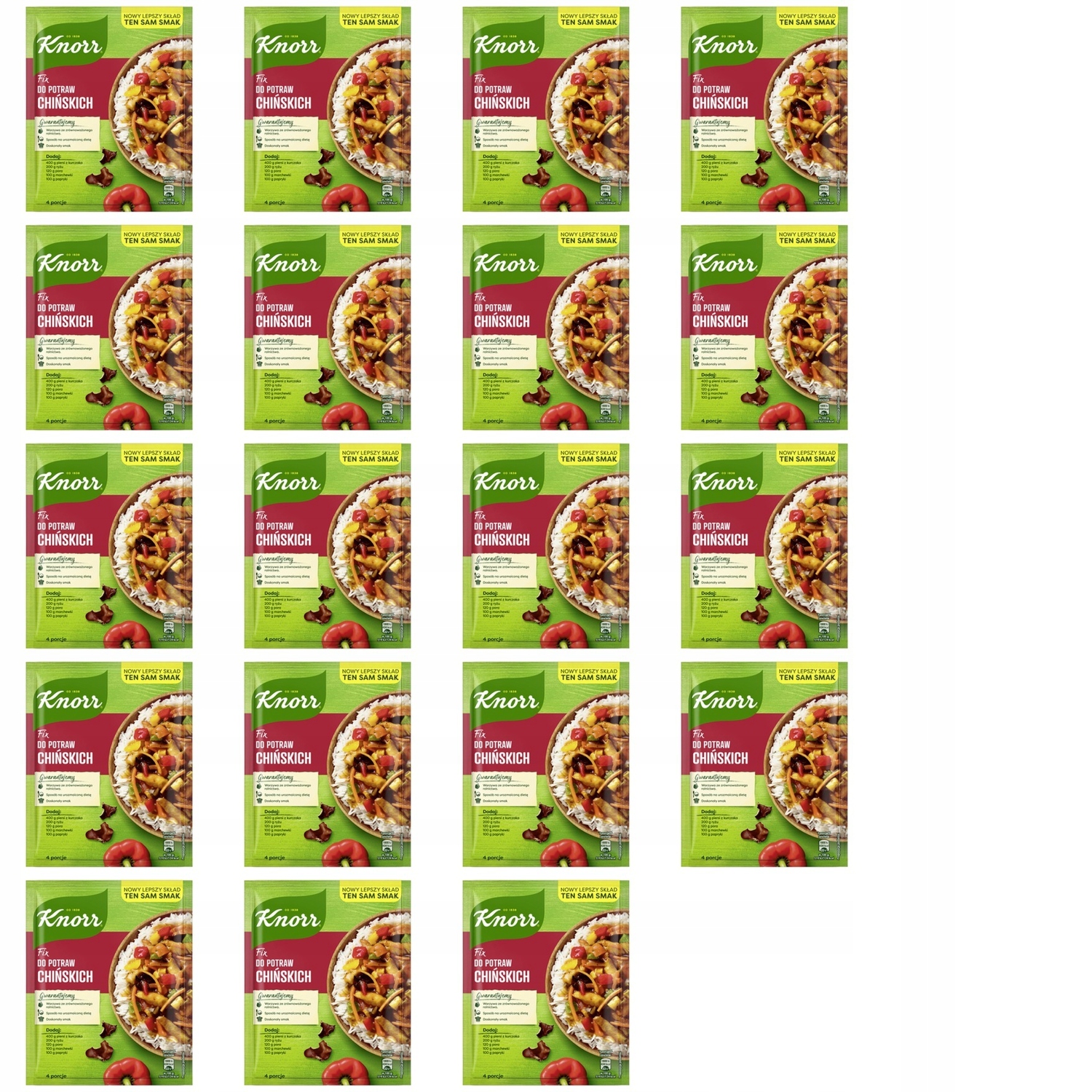 19x 37g Knorr fix do potraw chińskich Karton