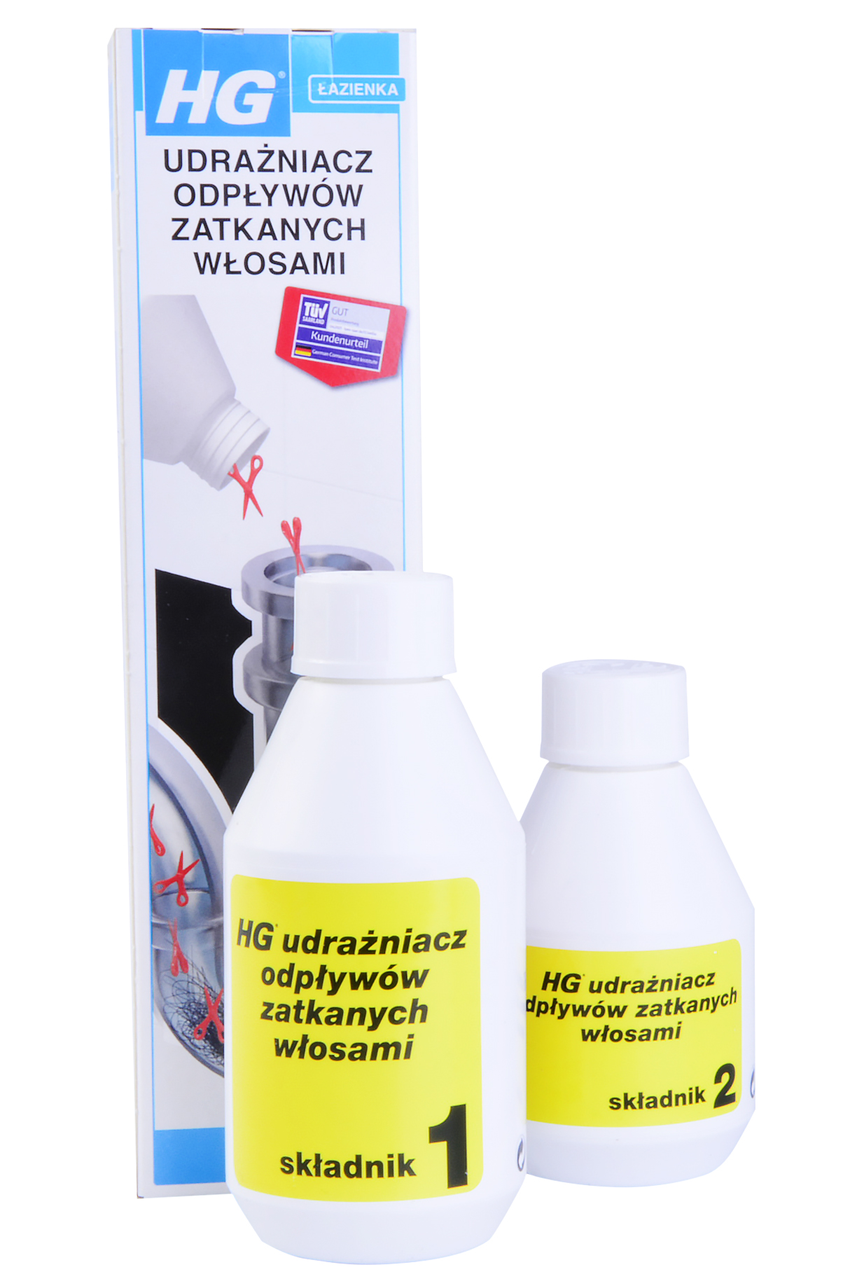 

Hg Udrażniacz odpływów zatkanych włosami