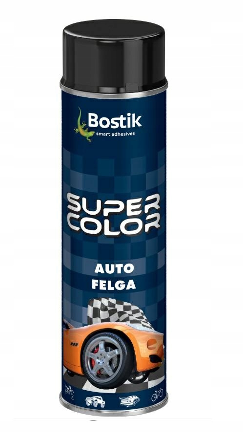 

Bostik Farba w sprayu lakier do felg Czarny 500ml