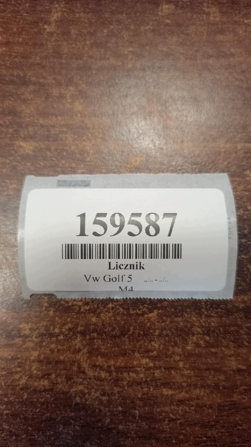 VW GOLF V dials 1K0920870L