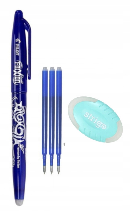 

Pilot Frixion wkłady 3 sztuki długopis gumka