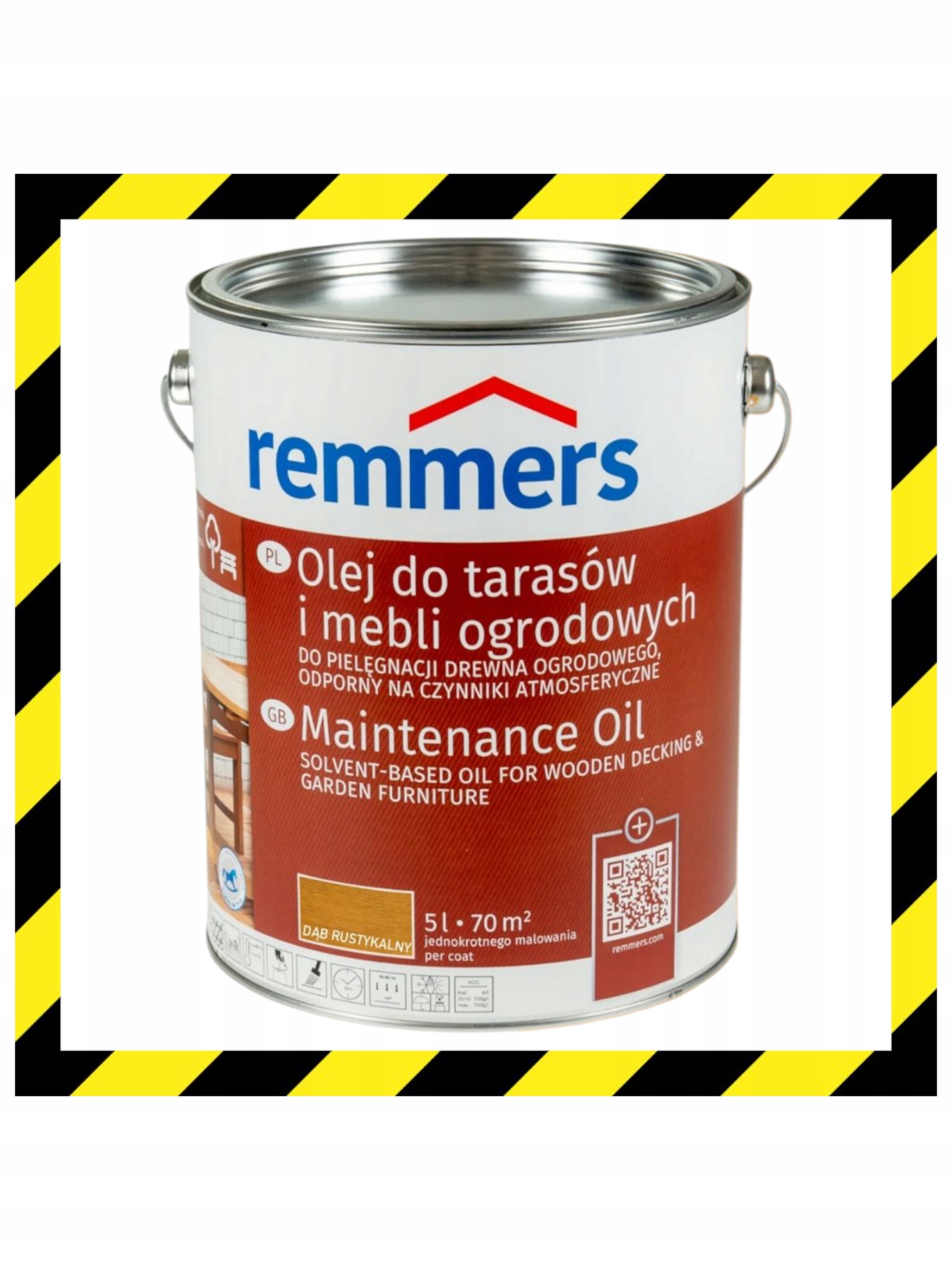 Remmers olej do tarasów i mebli ogrodowych 5L Dąb Rustykalny radmirradom