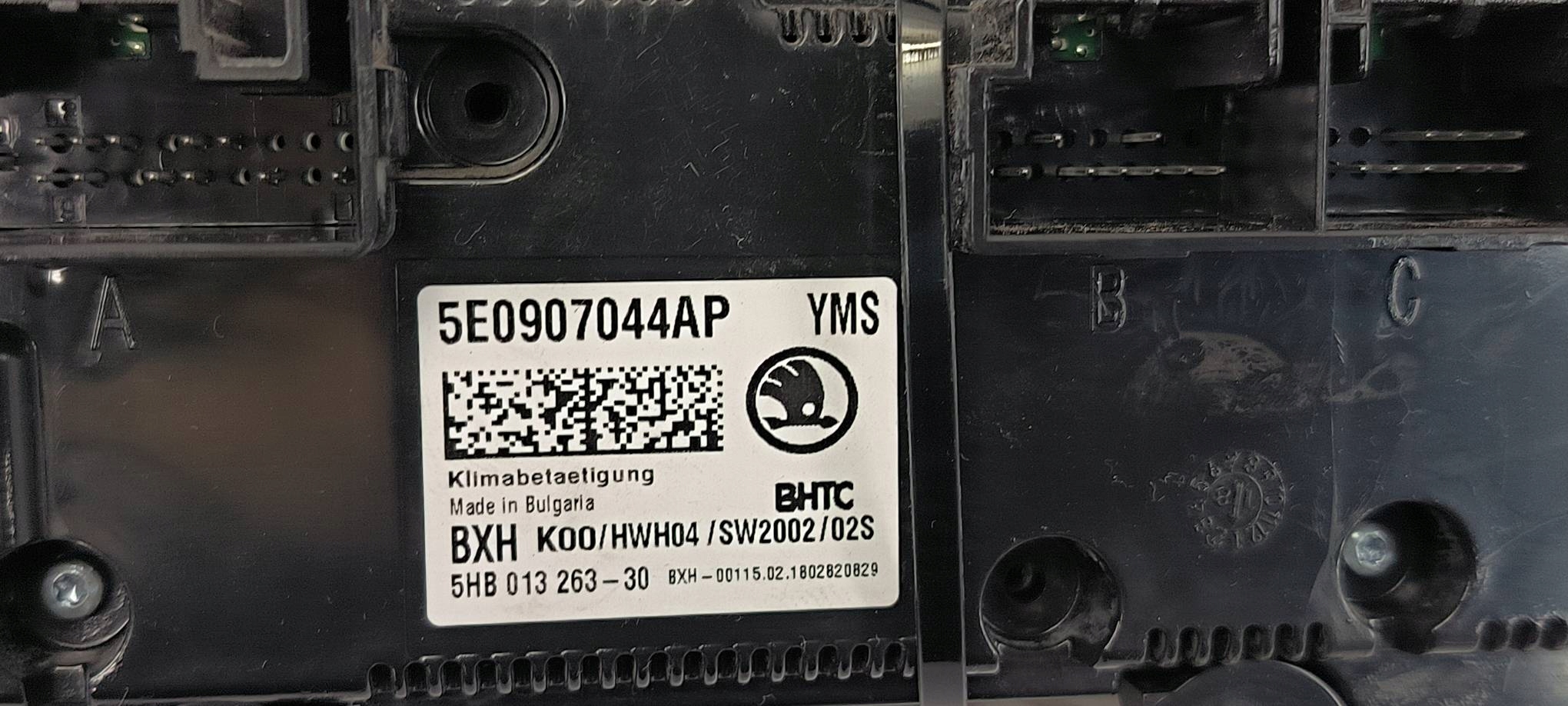 PANEL 5E0907044AP SKODA OCTAVIA III